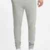 Cotton-terry sweatpants with logo patch