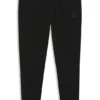 Cotton-terry sweatpants with logo patch