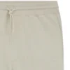 Cotton-terry sweatpants with logo patch