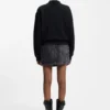 Cotton-terry sweatshirt with logo badge