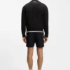 Cotton-terry sweatshirt with tennis artwork