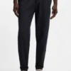 Cotton-terry tracksuit bottoms with signature stripes and logo
