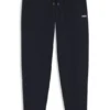 Cotton-terry tracksuit bottoms with signature stripes and logo