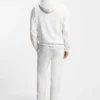 Cotton-terry zip-up hoodie with logo print