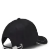 Cotton-twill cap with contrast trim and embroidered logo Cotton-twill cap with contrast trim and embroidered logo