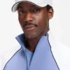 Cotton-twill cap with contrast trim and embroidered logo Cotton-twill cap with contrast trim and embroidered logo