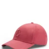 Cotton-twill cap with embroidered Double B monogram Cotton-twill cap with embroidered Double B monogram