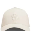 Cotton-twill cap with embroidered Double B monogram Cotton-twill cap with embroidered Double B monogram
