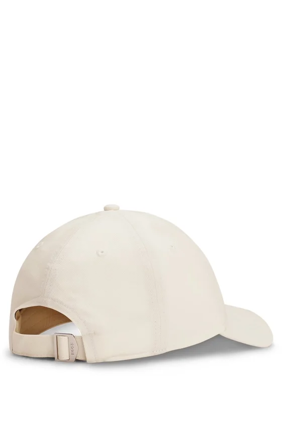 Cotton-twill cap with embroidered Double B monogram Cotton-twill cap with embroidered Double B monogram