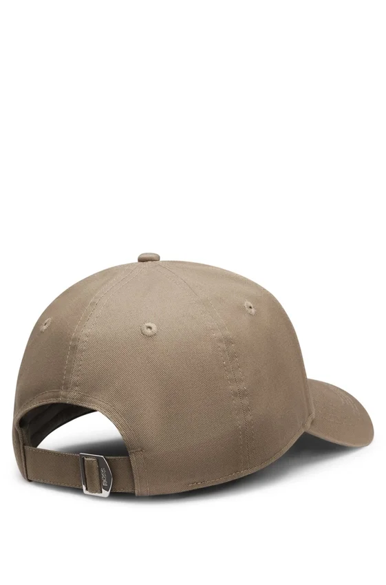 Cotton-twill cap with embroidered Double B monogram Cotton-twill cap with embroidered Double B monogram