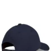 Cotton-twill cap with embroidered stacked logo
