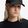Cotton-twill cap with heart branding