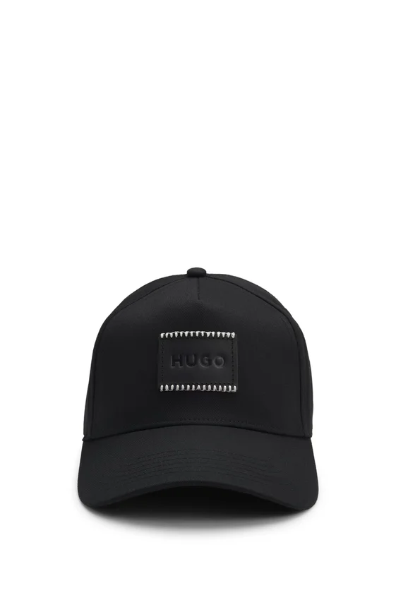 Cotton-twill cap with logo patch Cotton-twill cap with logo patch