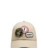 Cotton-twill cap with logo-patch detailing Cotton-twill cap with logo-patch detailing