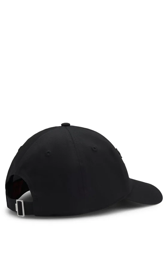 Cotton-twill cap with logo-patch detailing Cotton-twill cap with logo-patch detailing