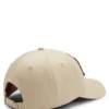 Cotton-twill cap with logo-patch detailing Cotton-twill cap with logo-patch detailing