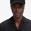 Cotton-twill cap with logo-patch detailing Cotton-twill cap with logo-patch detailing