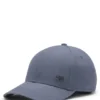Cotton-twill cap with signature stripes