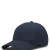 Cotton-twill cap with signature stripes