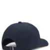 Cotton-twill cap with signature stripes