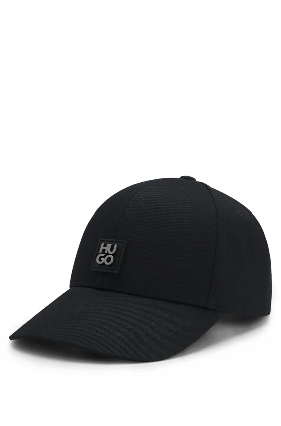 Cotton-twill cap with stacked logo Cotton-twill cap with stacked logo