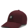 Cotton-twill cap with stacked logo