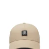 Cotton-twill cap with stacked logo