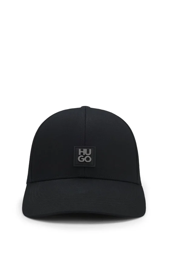 Cotton-twill cap with stacked logo Cotton-twill cap with stacked logo