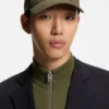 Cotton-twill cap with stacked logo