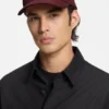 Cotton-twill cap with stacked logo