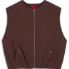 Cotton-twill gilet in a relaxed fit Cotton-twill gilet in a relaxed fit