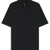 Covered-placket polo shirt in a regular fit