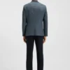 Crease-resistant jacket in a wool blend Crease-resistant jacket in a wool blend