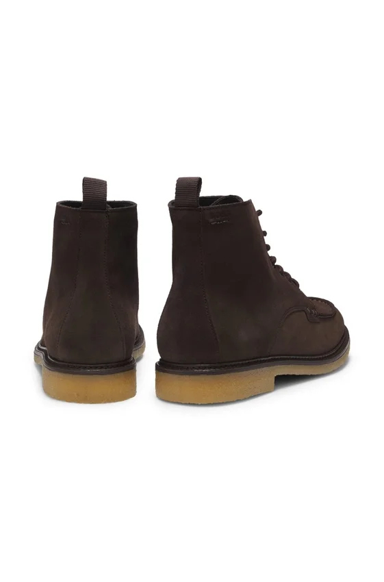 Crepe-outsole half boots in suede Crepe-outsole half boots in suede