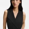 Crepe wrap dress with belt Crepe wrap dress with belt