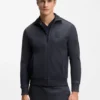 Crest-logo sweatshirt in a relaxed fit
