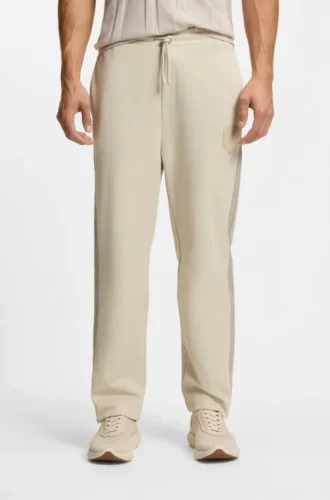 Crest-logo tracksuit bottoms in a regular fit Crest-logo tracksuit bottoms in a regular fit