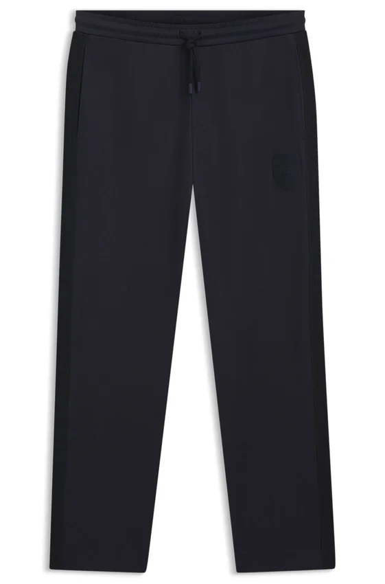 Crest-logo tracksuit bottoms in a regular fit Crest-logo tracksuit bottoms in a regular fit