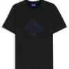 Crew-neck T-shirt in breathable cotton
