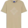 Crew-neck T-shirt in breathable cotton
