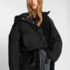 Crinkle-fabric jacket in a regular fit