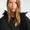 Crinkle-fabric jacket in a regular fit