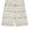 Cropped relaxed-fit trousers in striped cotton-blend tweed Cropped relaxed-fit trousers in striped cotton-blend tweed