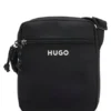 Crossbody bag with contrast logo