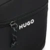 Crossbody bag with contrast logo