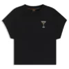 Crystal-artwork T-shirt in cotton jersey