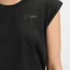 Crystal-logo top in cotton jersey Crystal-logo top in cotton jersey