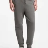 Cuffed sweatpants in cotton terry with logo print
