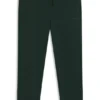 Cuffed sweatpants in cotton terry with logo print