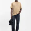 Dark-blue regular-fit jeans in stonewashed denim Dark-blue regular-fit jeans in stonewashed denim